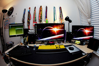 My Desk by Robert Freiberger